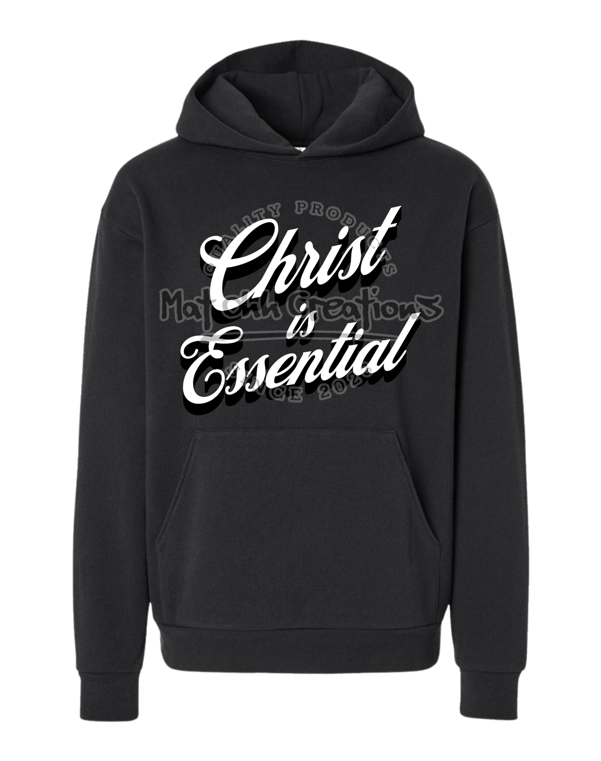 Christ Is Essential Premium Heavyweight Hoodie