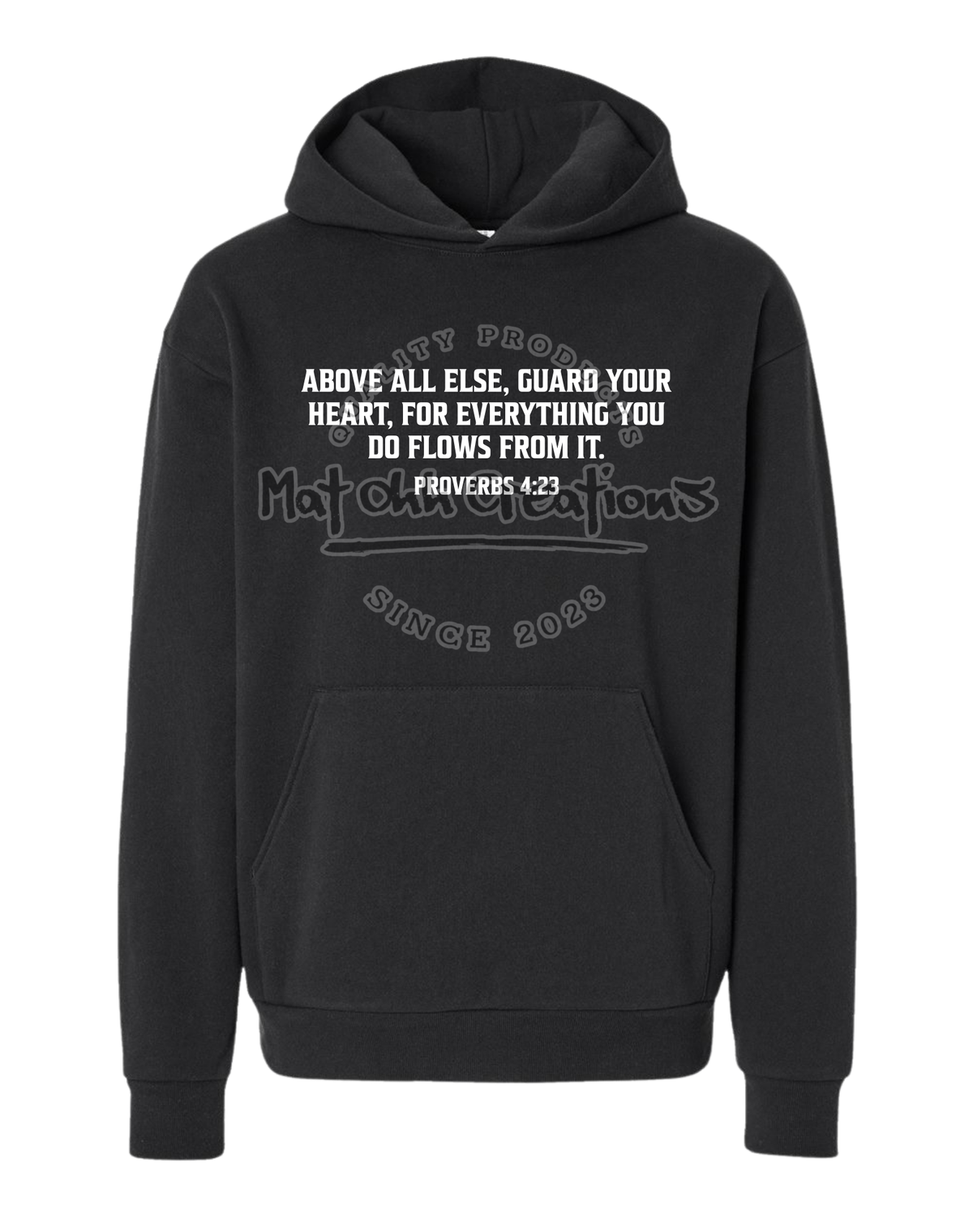 Guard Your Heart Premium Heavyweight Hoodie