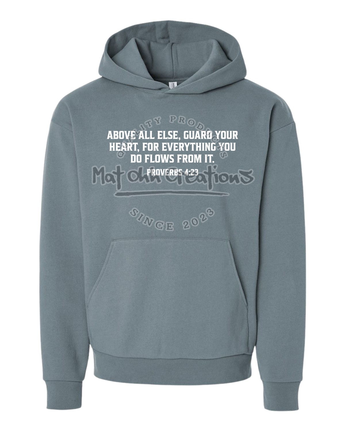 Guard Your Heart Premium Heavyweight Hoodie
