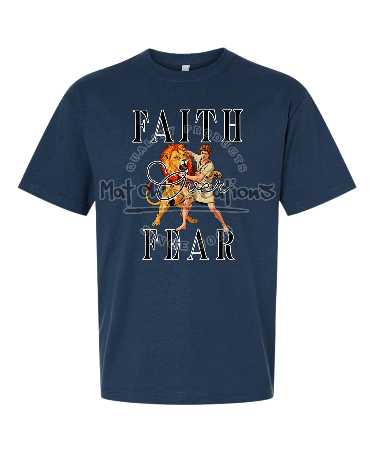 Faith Over Fear Premium Super Heavyweight T Shirt