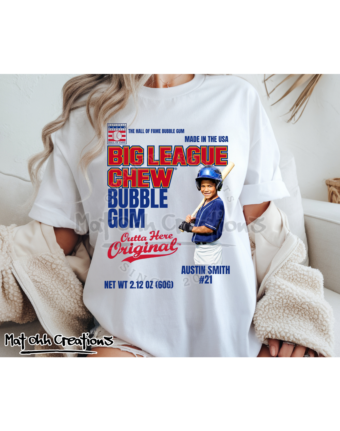 The Big League Personalized Player Tee