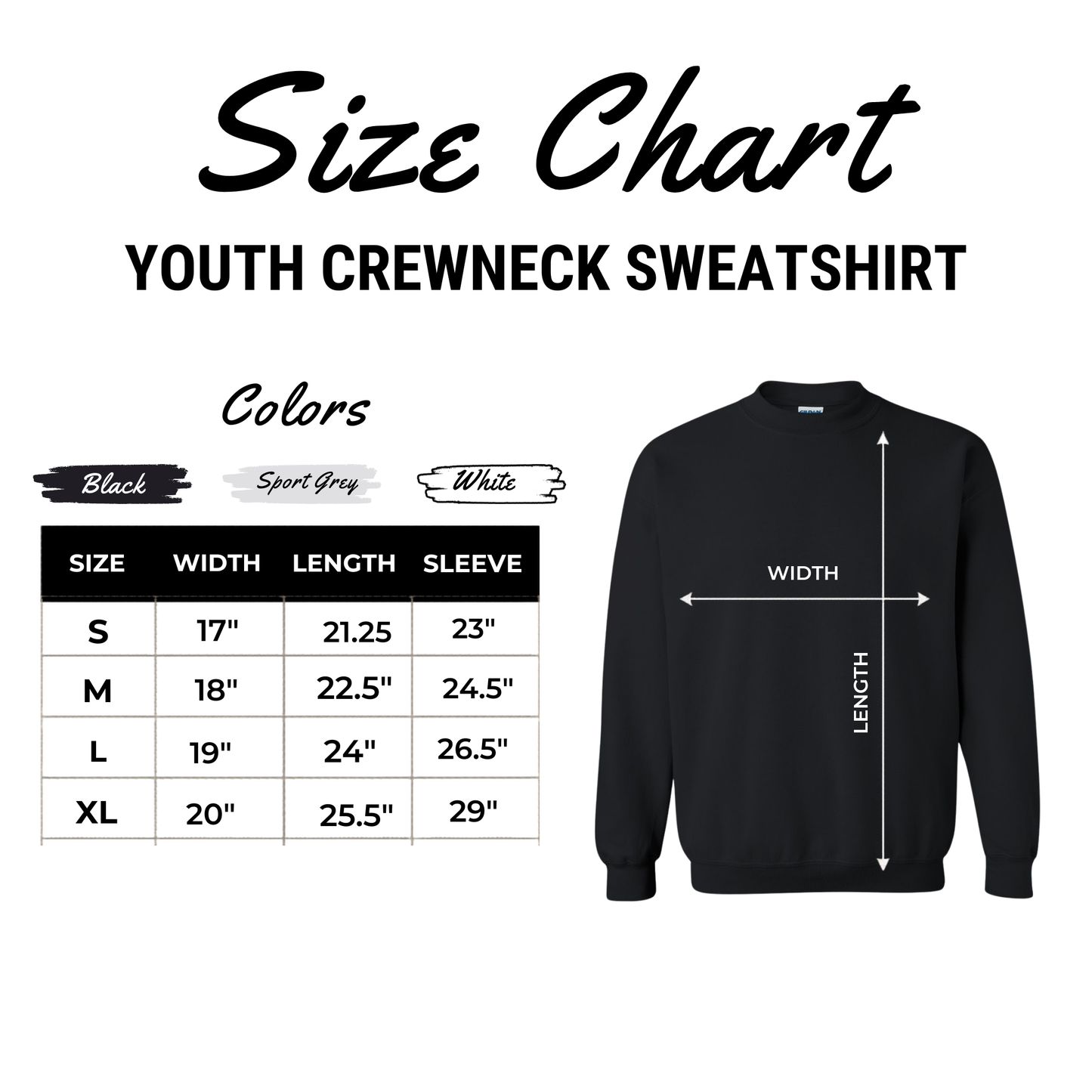 TFA Unisex Adult and Youth Crewneck Sweater