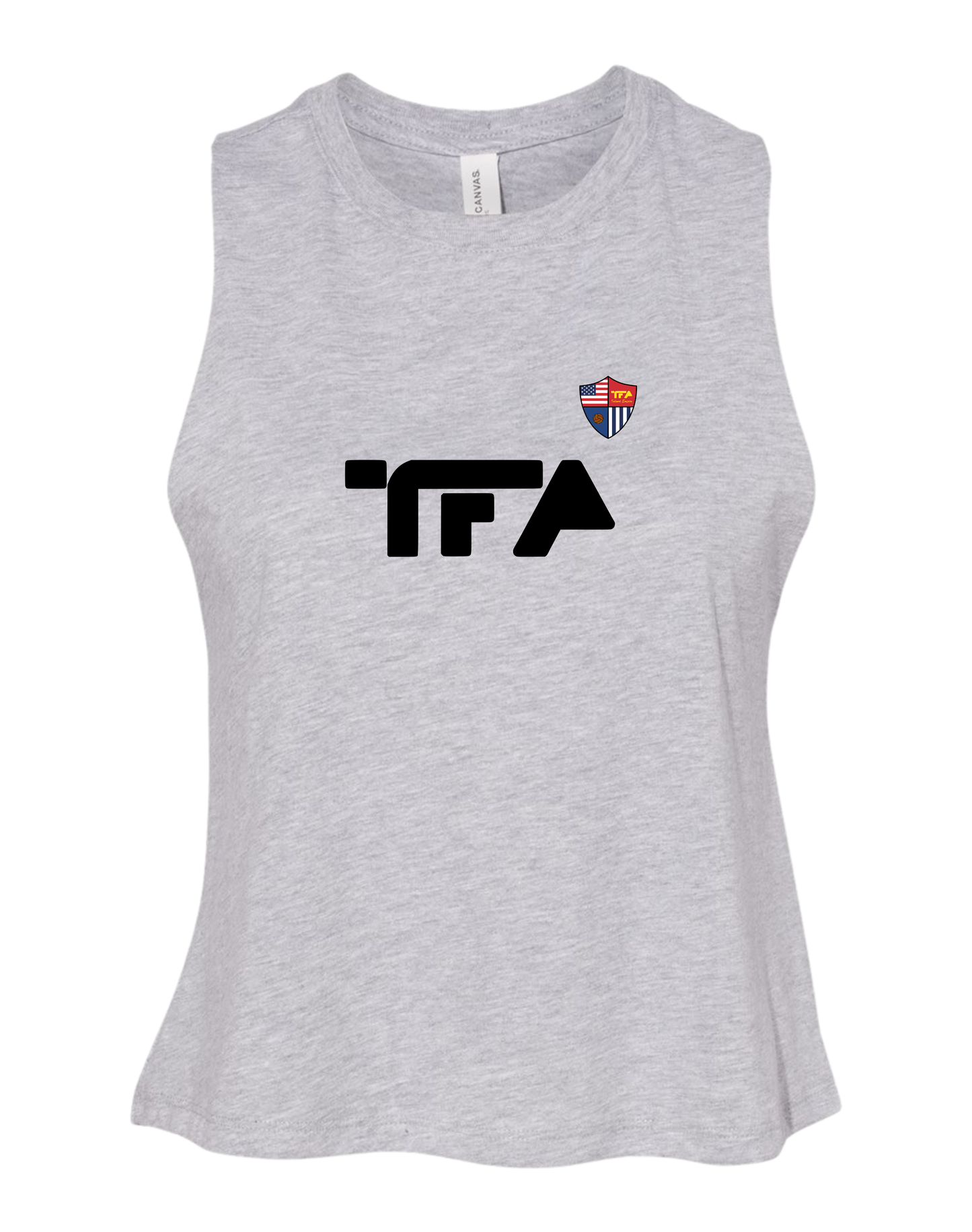 TFA Women's Racerback Crop Tank