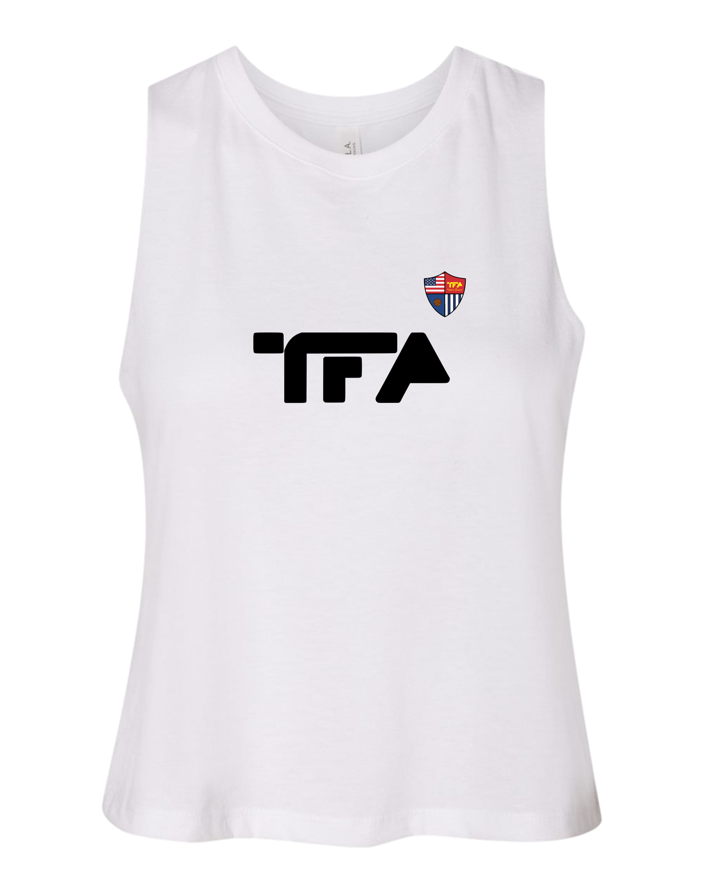 TFA Women's Racerback Crop Tank