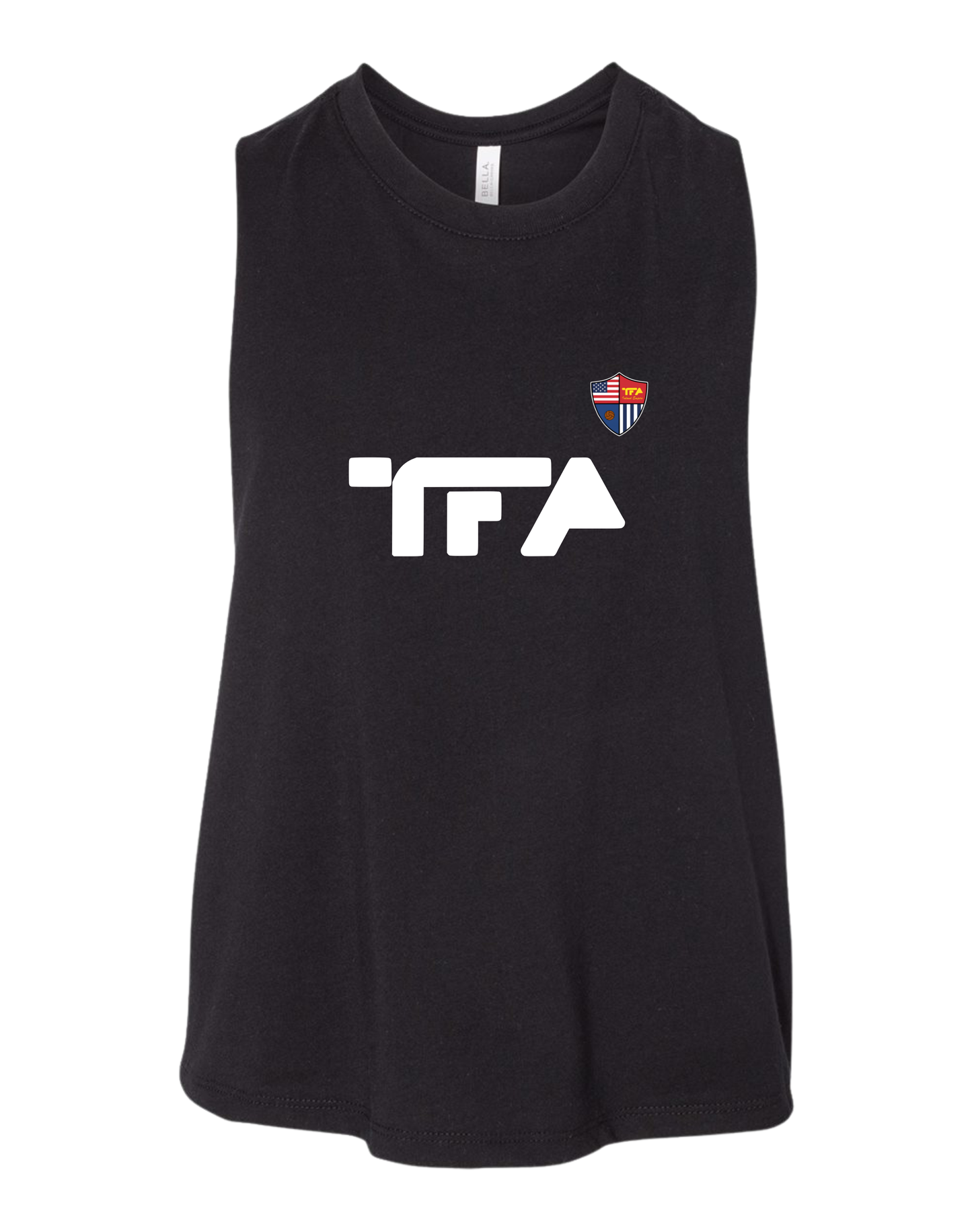 TFA Women's Racerback Crop Tank