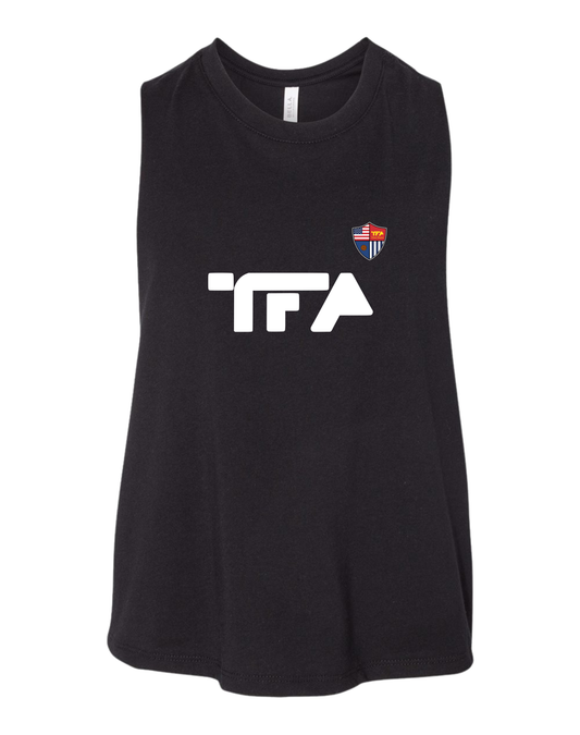 TFA Women's Racerback Crop Tank