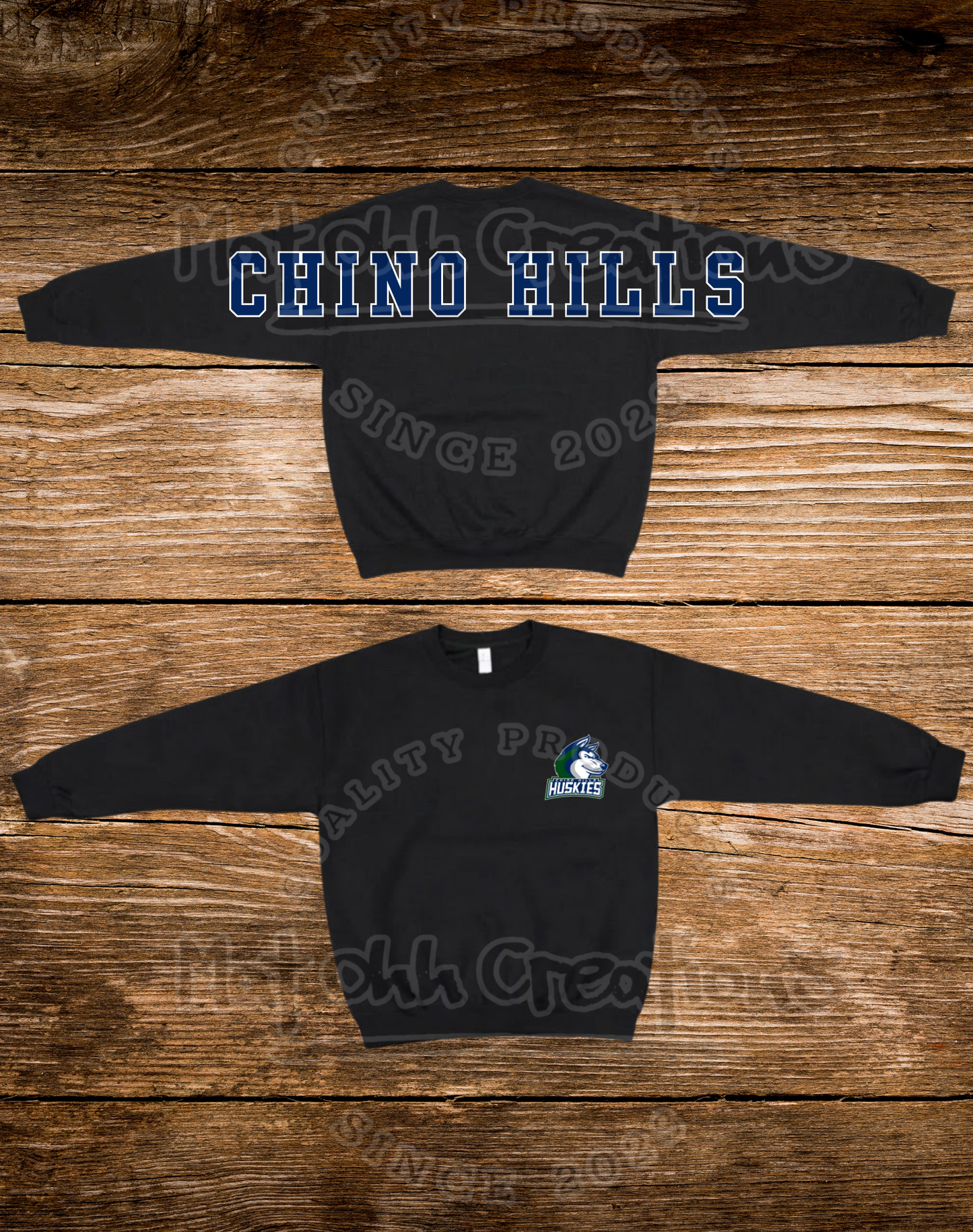 Custom Oversized Print Crewneck