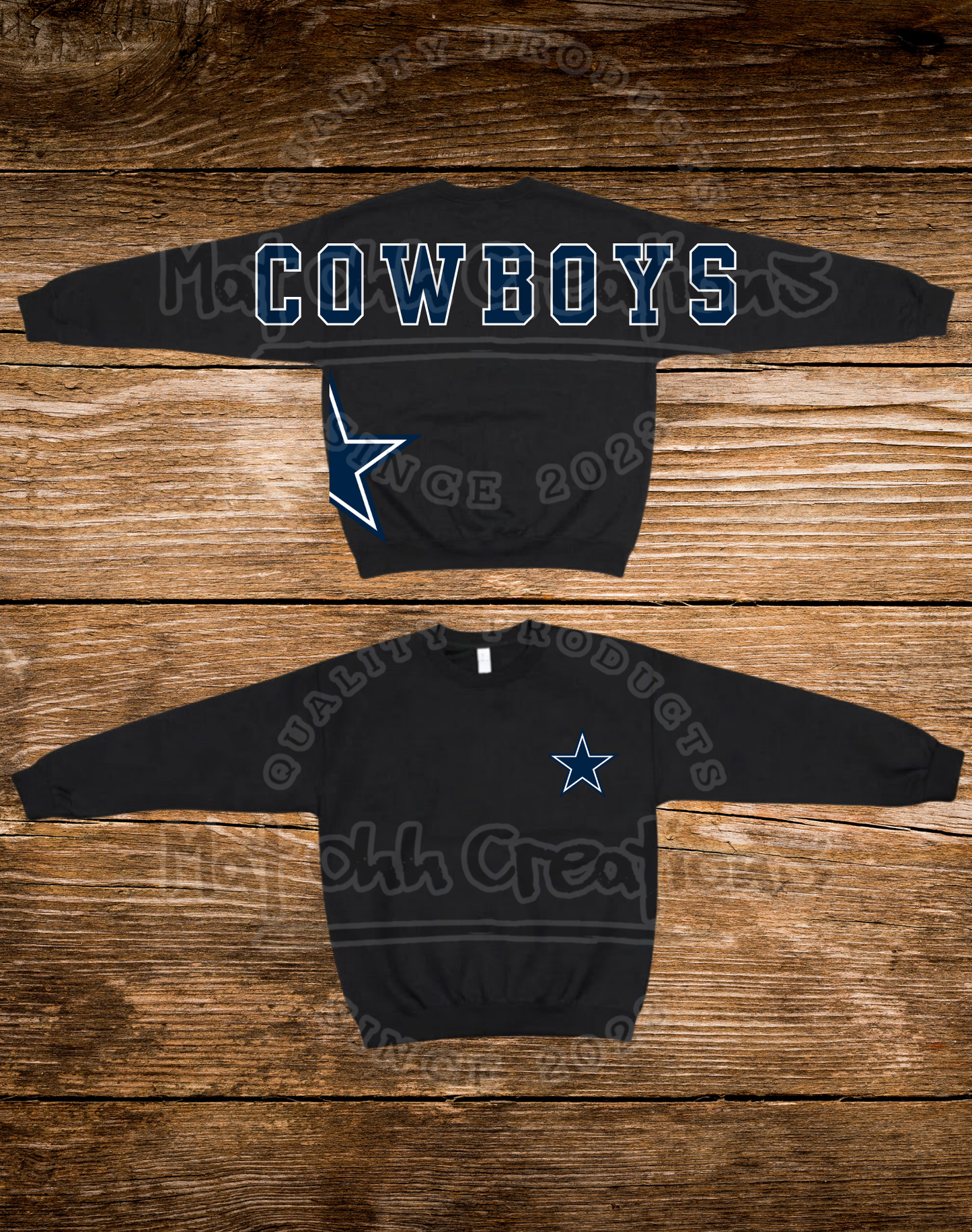 Custom Oversized Print Crewneck