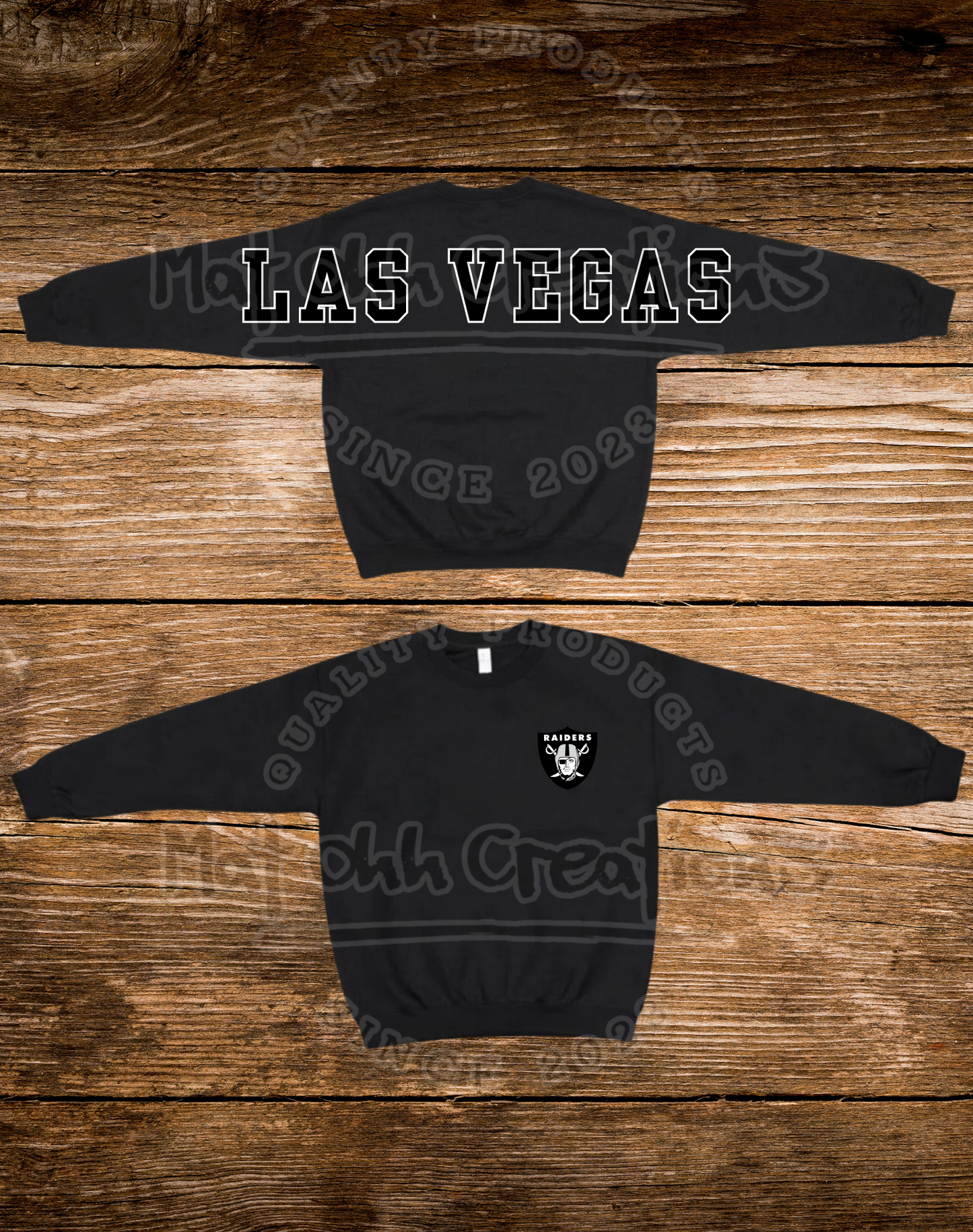 Custom Oversized Print Crewneck