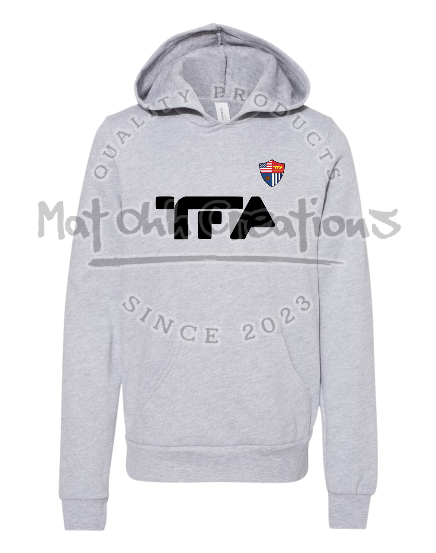 TFA Sponge Fleece Youth Hoodie