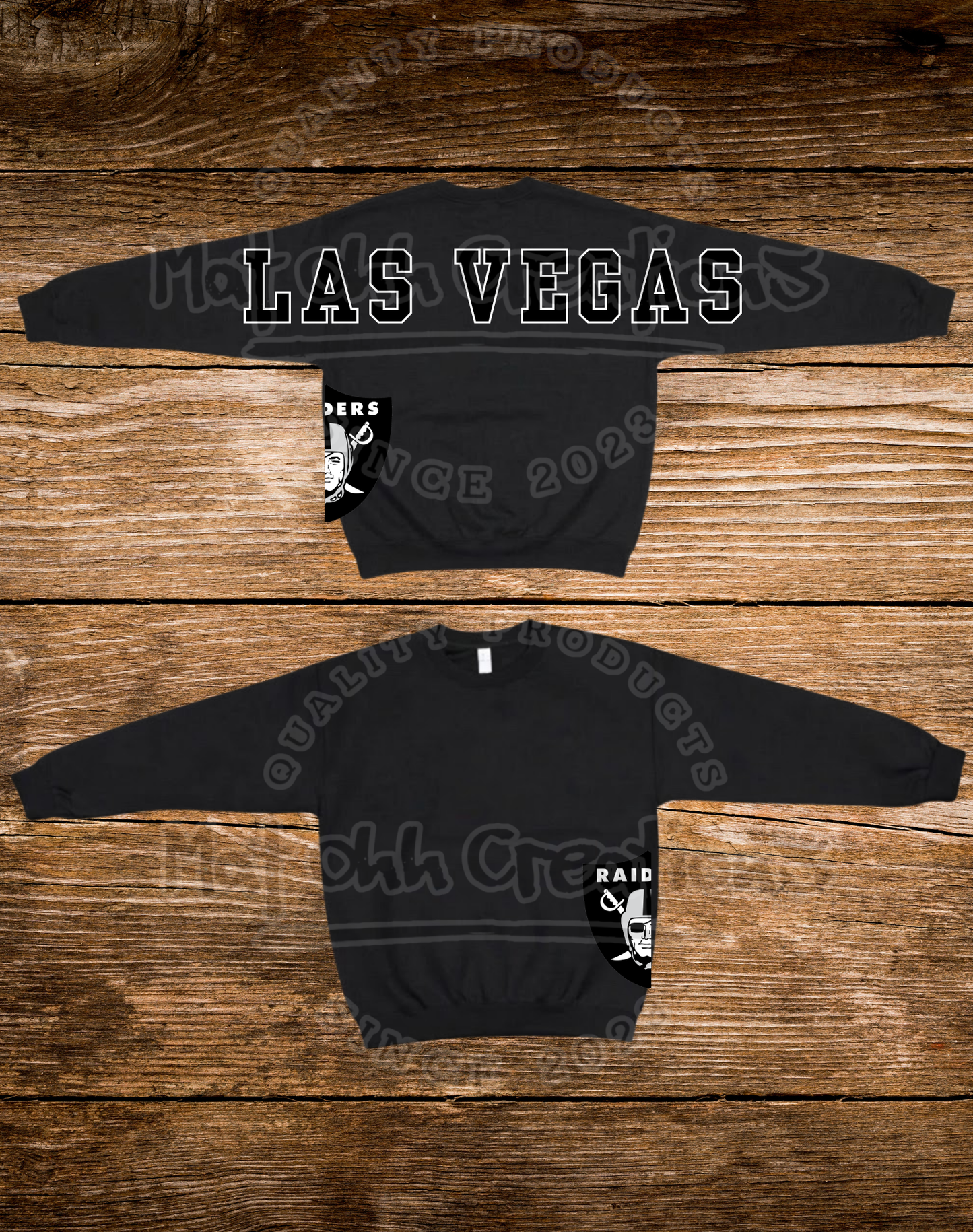 Custom Oversized Print Crewneck