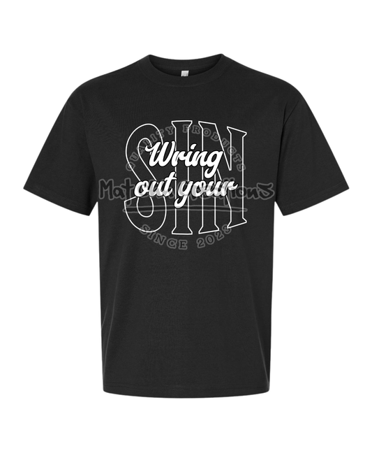 Wring Out Your Sin Premium Super Heavyweight T Shirt
