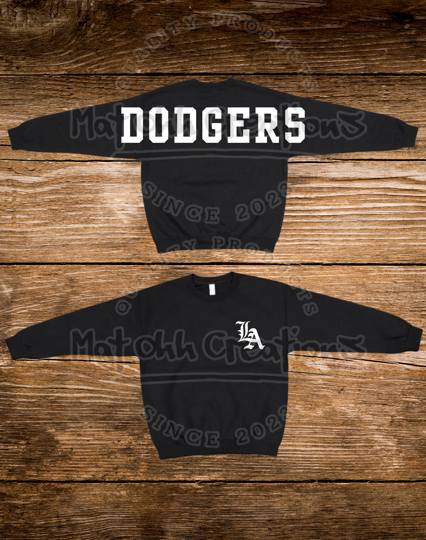 Custom Oversized Print Crewneck