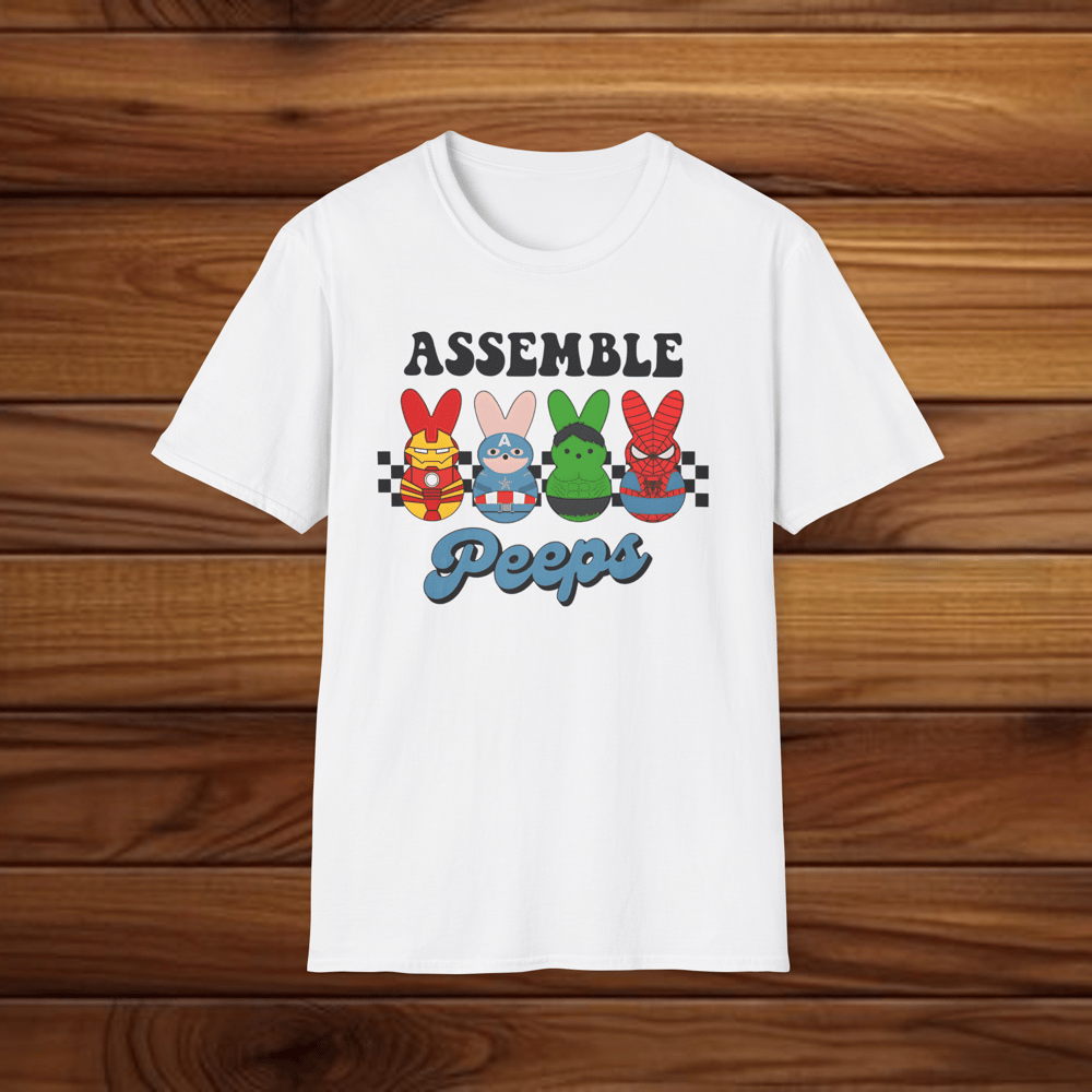 Marvel Assemble Peeps Tee