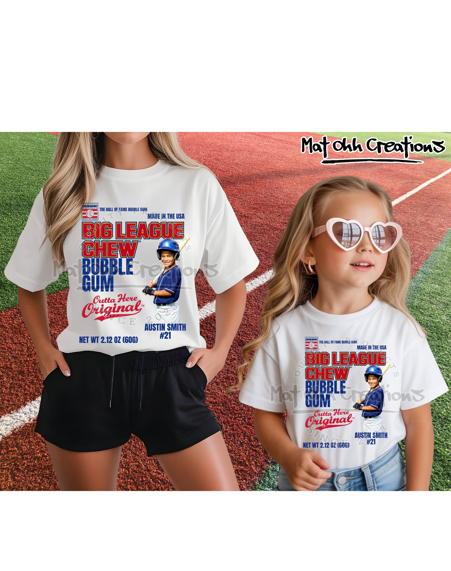 The Big League Personalized Player Tee