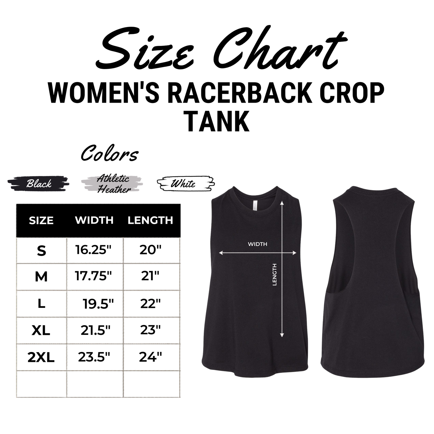 TFA Women's Racerback Crop Tank