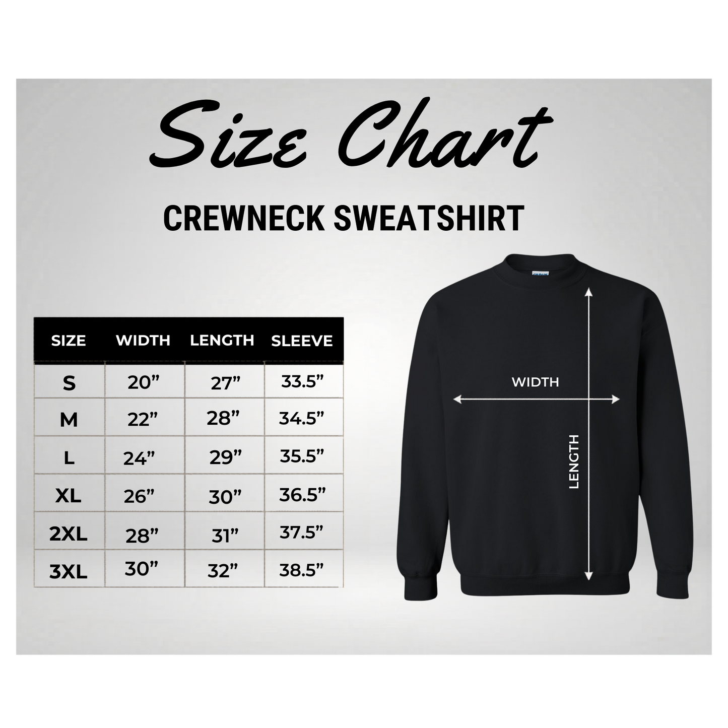 Custom Oversized Print Crewneck